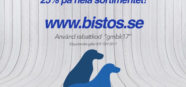 25 % rabatt på bistos.se 25 % rabatt på bistos.se